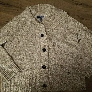 Comfy button up Sweater