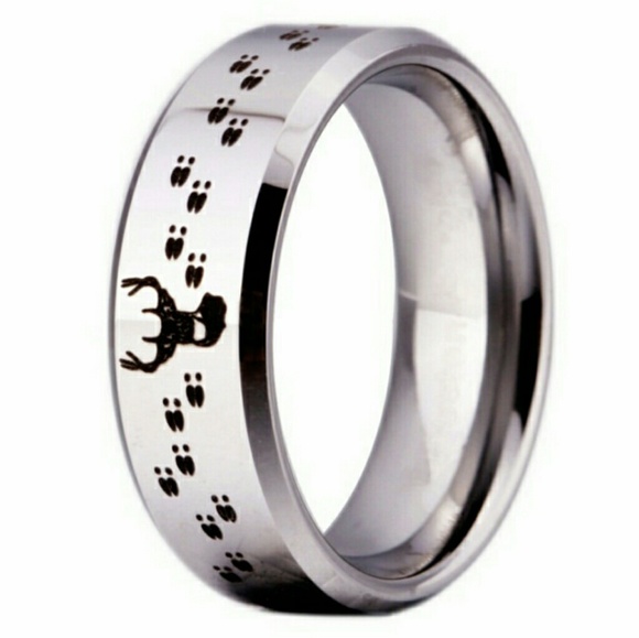 *FINAL CLOSEOUT CLEARANCE* Deer Tracks Ring - Picture 2 of 2