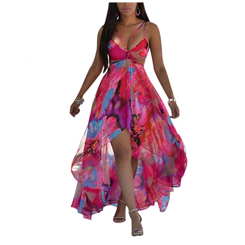 Flowy beach dress maxi