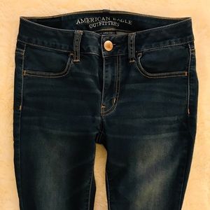 American Eagle Super Super Stretch Jegging 4 Short