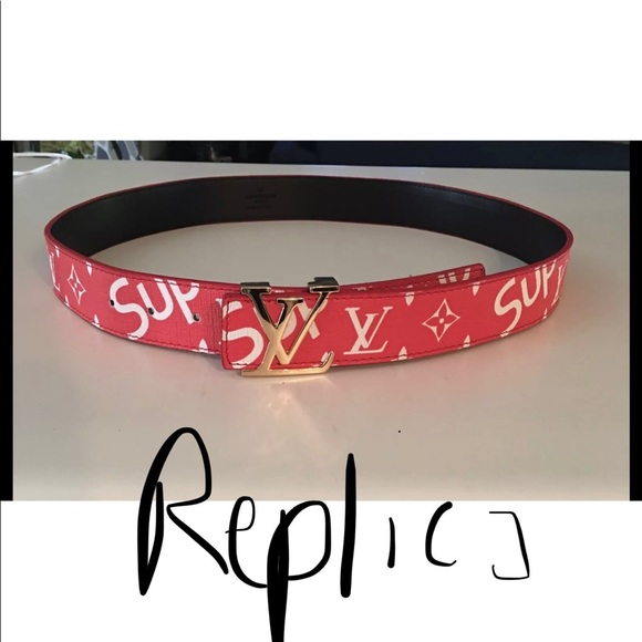 supreme red belt