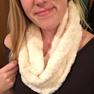 Cream scarf