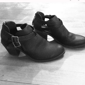 Black booties