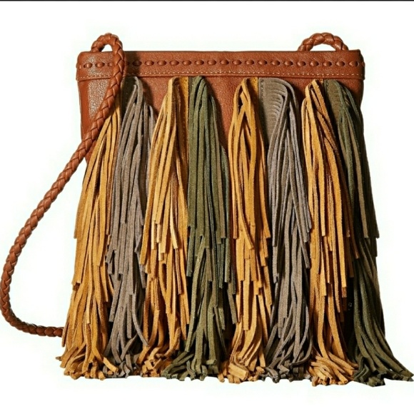 Sam Edelman Handbags - ❇Best Price Sam Edelman Leather + Suede Fringe Bag