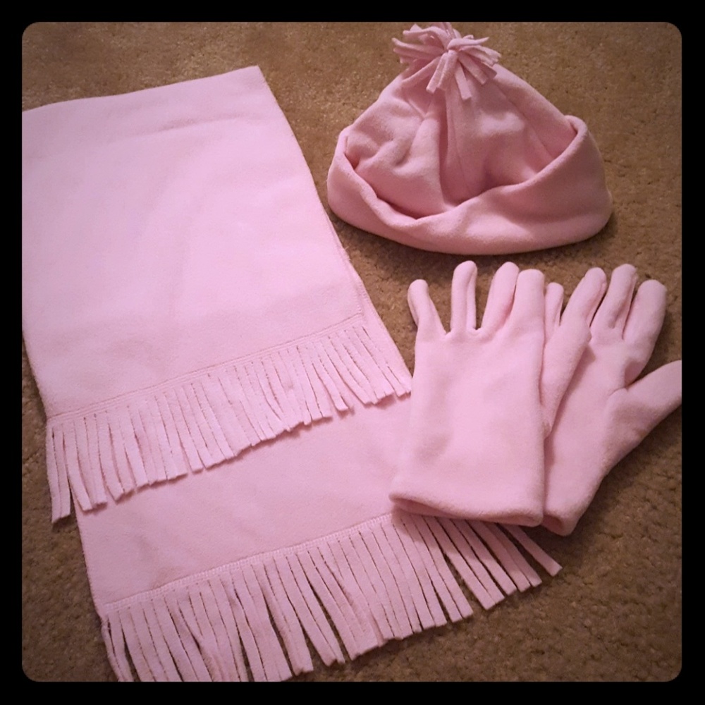 Winter Scarf, Hat and Glove Set Bundle (NWOT)