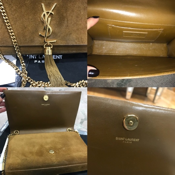 🚫 Sold on EBay🚫 Suede Medium Monogram Kate - Picture 8 of 8