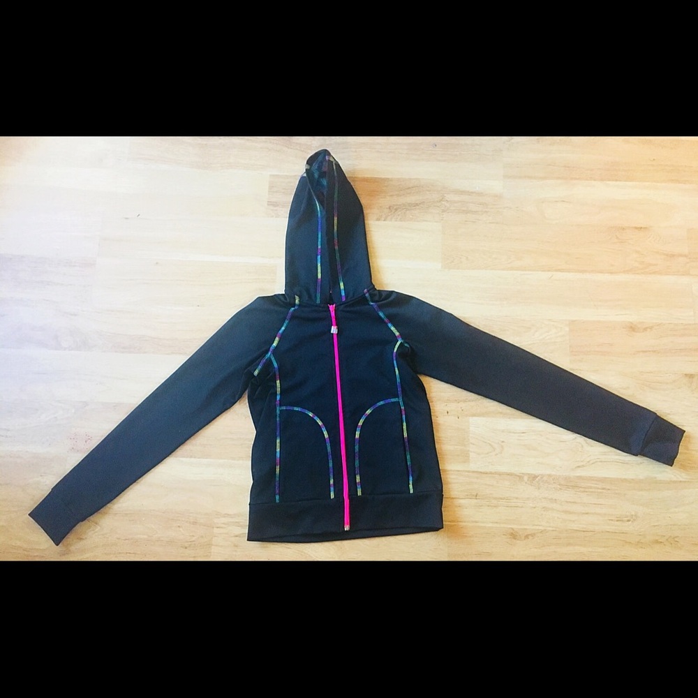 Triple flip Athletic Hoodie/Zip Top
