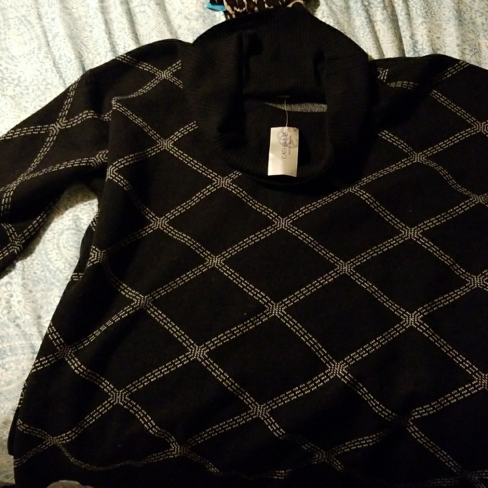 Sweater Dress w Cowl Neck