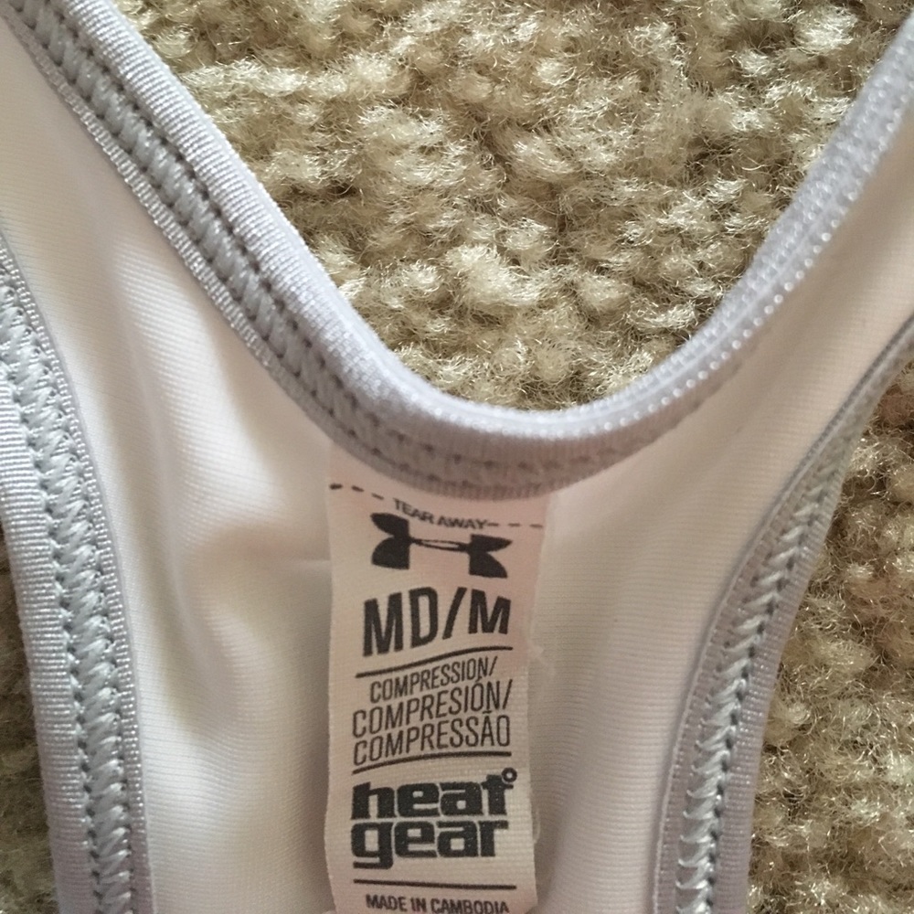 Under Armour White Bra