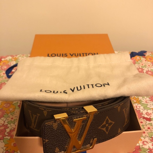 Authentic LV Ebene Monogram Belt - Picture 5 of 8