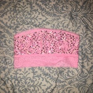 Pink bralette