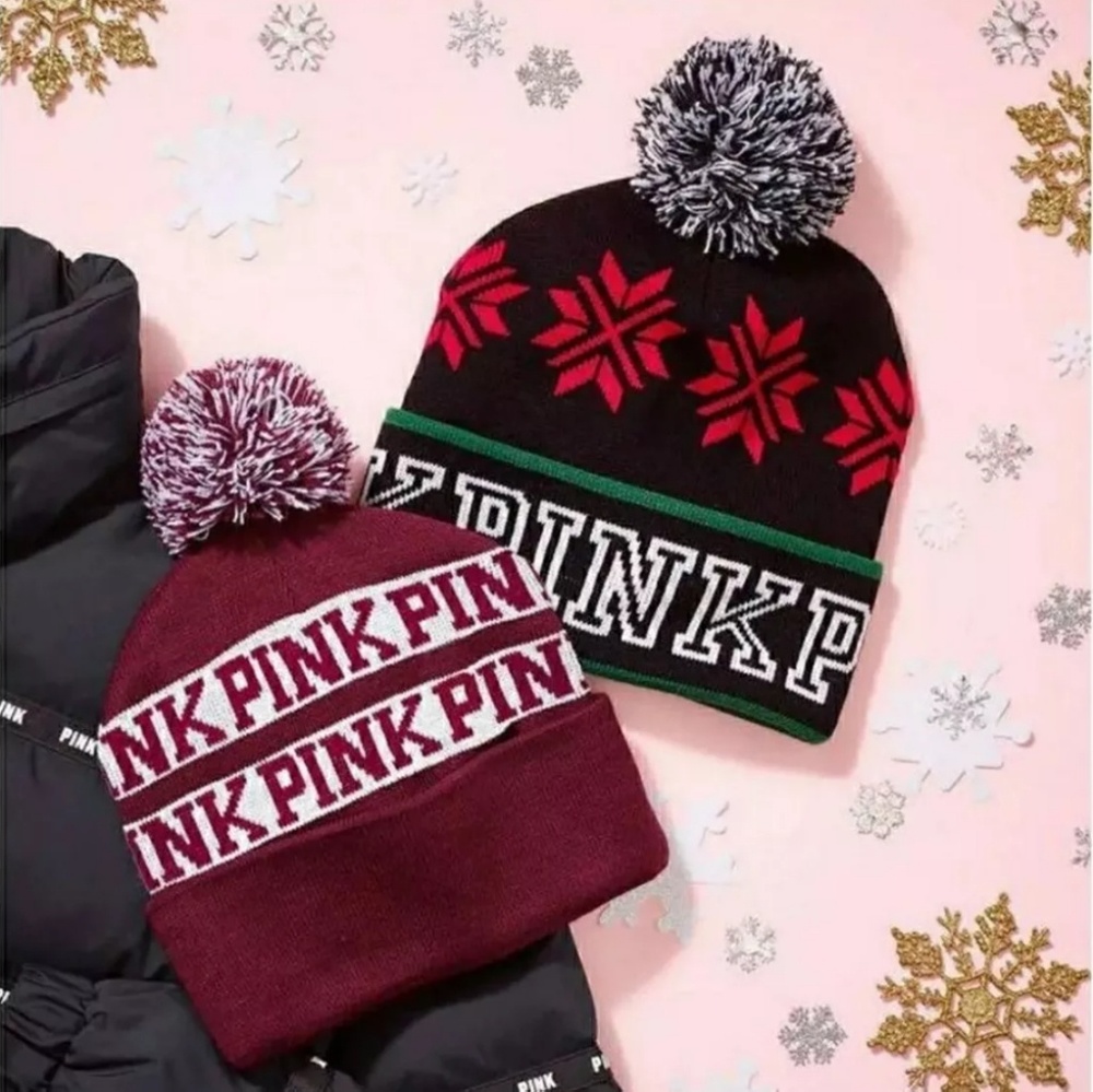 Vs PINK beanie