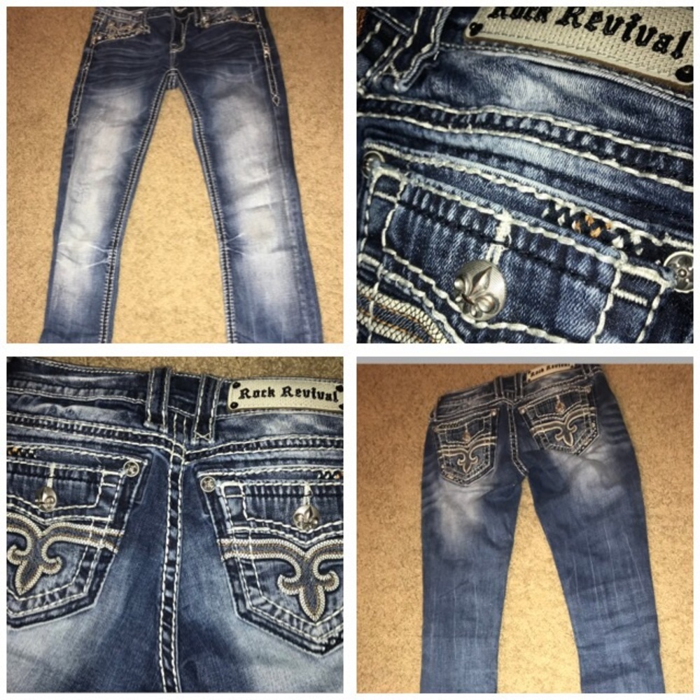 Rock Revival Straight Cut Jeans