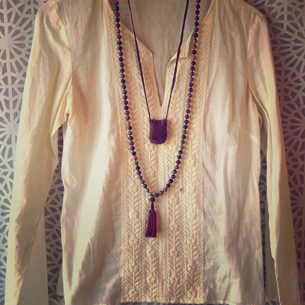 banana republic hippie shirt.