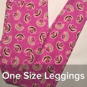Lularoe OS Cheshire Cat Leggings Brand New