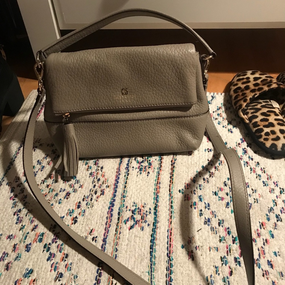 KATE SPADE CROSSBODY BAG GREY