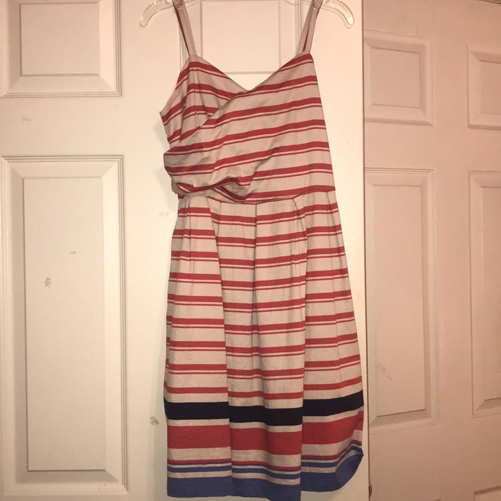 striped dress