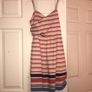 striped dress