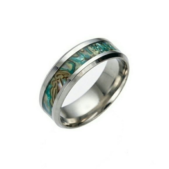 *FINAL CLOSEOUT CLEARANCE* Abalone Shell Ring - Picture 2 of 6