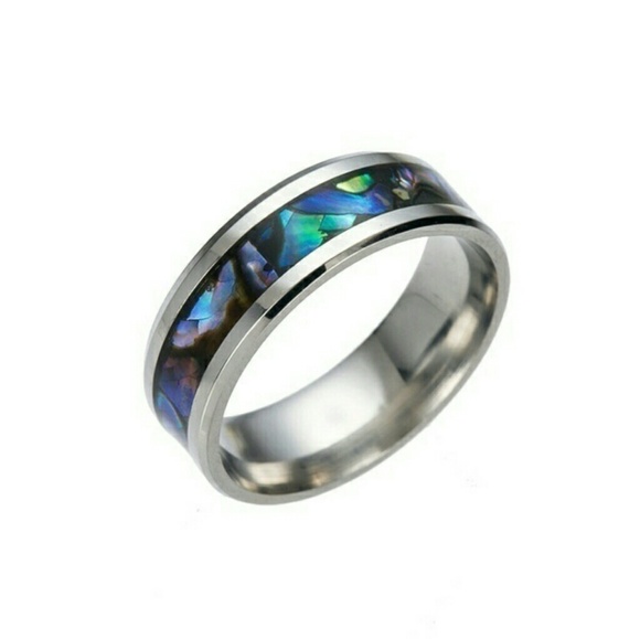*FINAL CLOSEOUT CLEARANCE* Abalone Shell Ring - Picture 3 of 6
