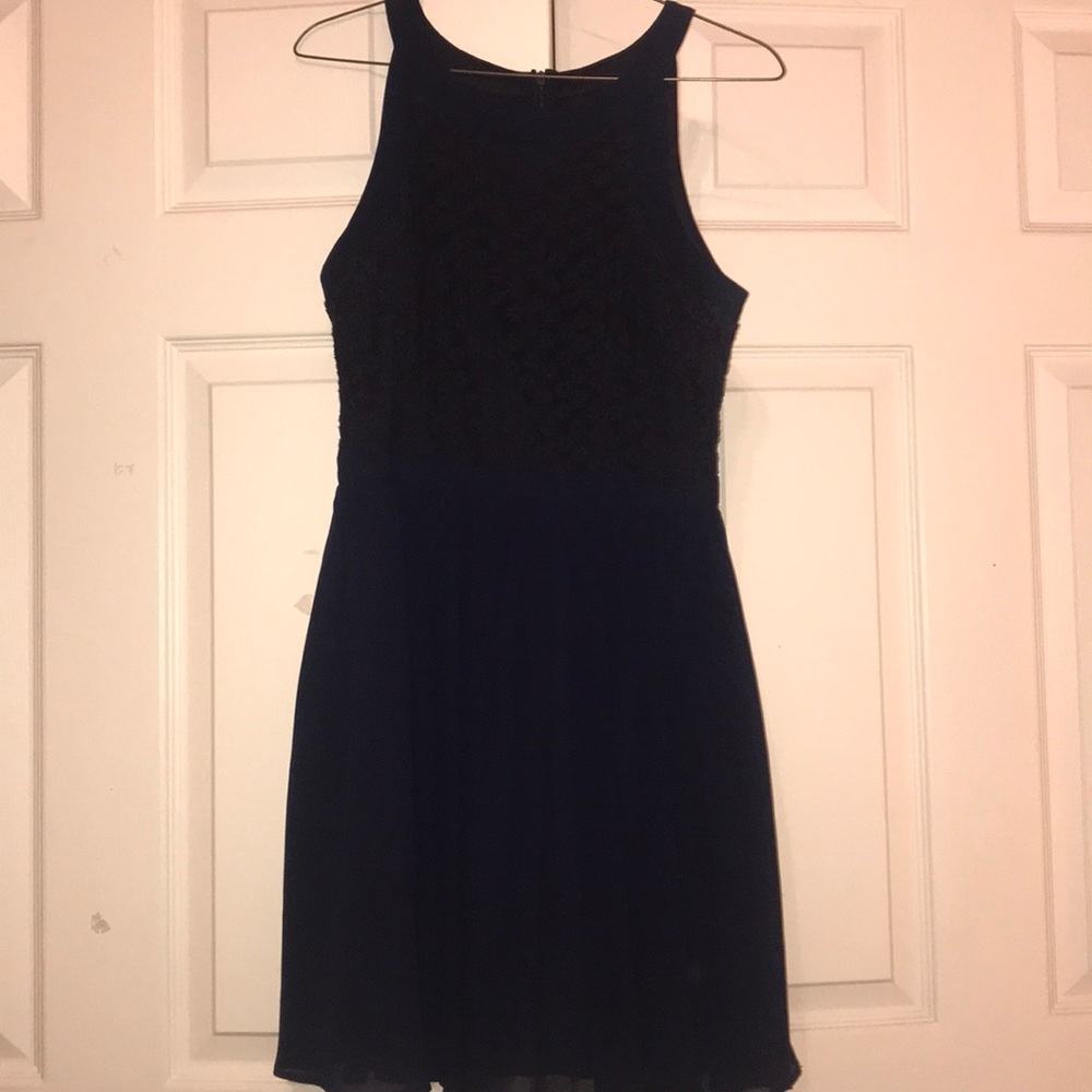 navy dress