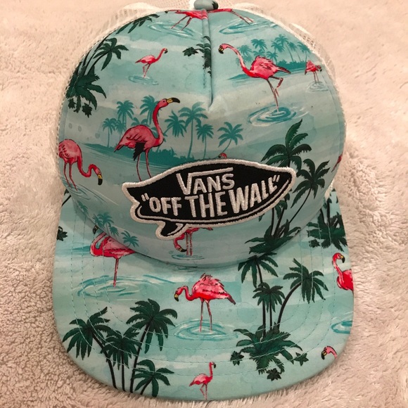 vans flamingo hat