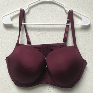 Maroon bra