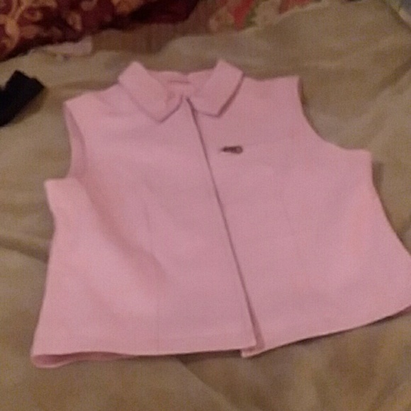 Serrano pink leather vest - Picture 2 of 2