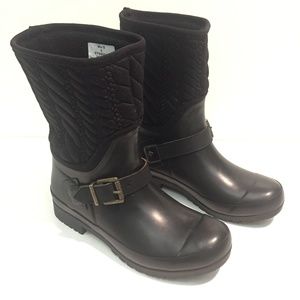 Sperry Top Sider Rubber Rain Boot Quilted