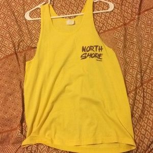 Vintage surf tank top "north shore" hawaii size S