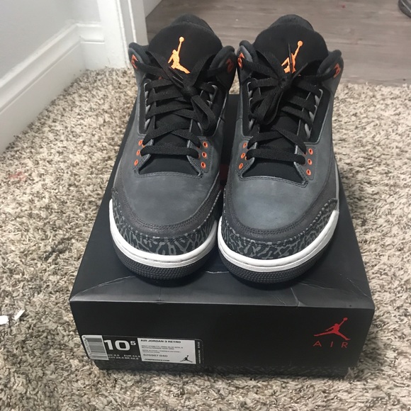 Fear Air Jordan Retro 3 - Picture 2 of 7