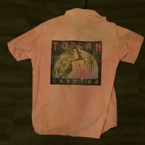 Pink button up casual shirt