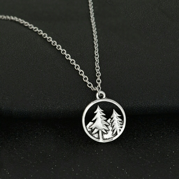 💥 5/$25 SALE! 💥 Pine Trees Necklace - Picture 2 of 4