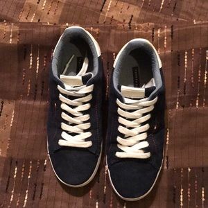 Suede Tommy Hilfiger skater style shoes