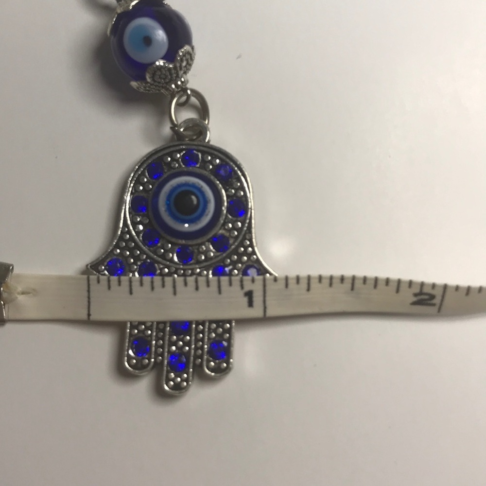Hamsa Evil Eye Key Chain - Picture 7 of 7