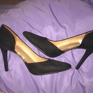 Merona pointy toe black heels