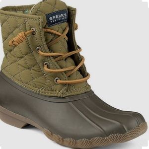 Sperry Saltwater Heel Duck Bootie