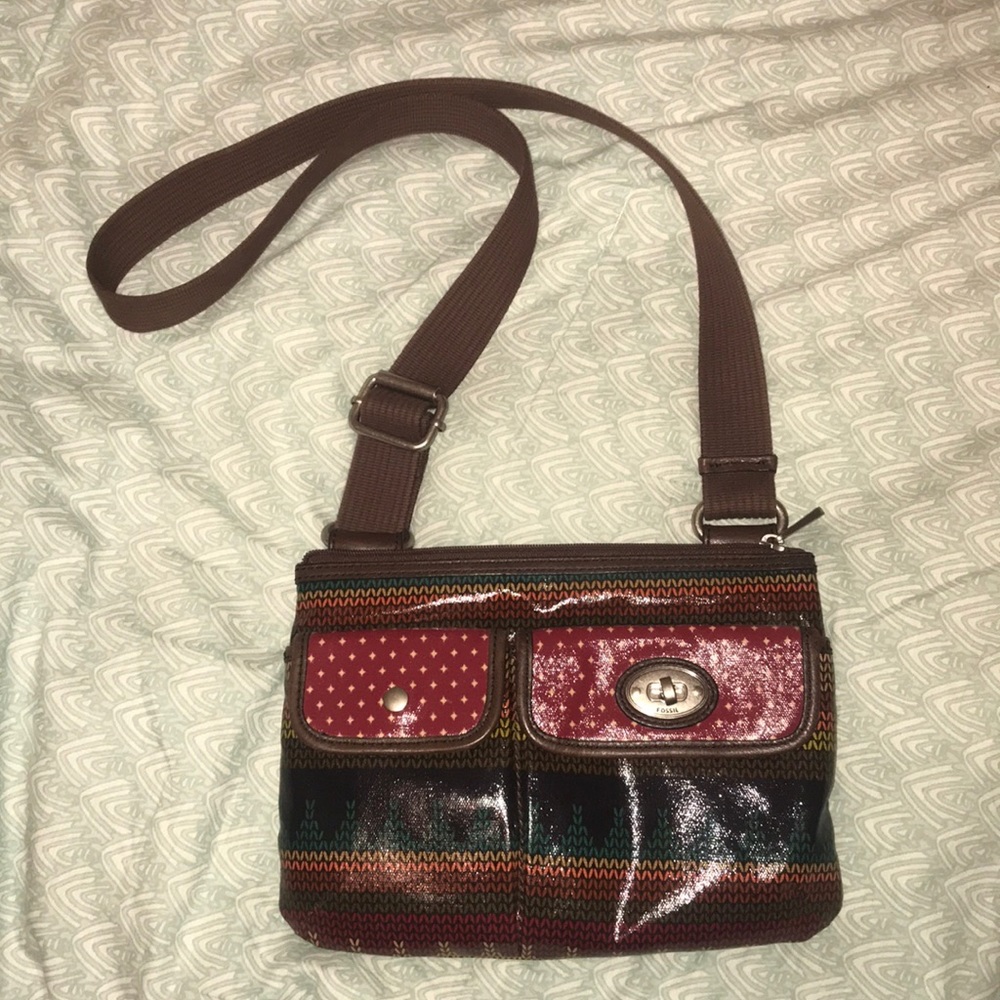 fossil purse