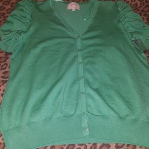 Brand NWOT short sleeve cardigan