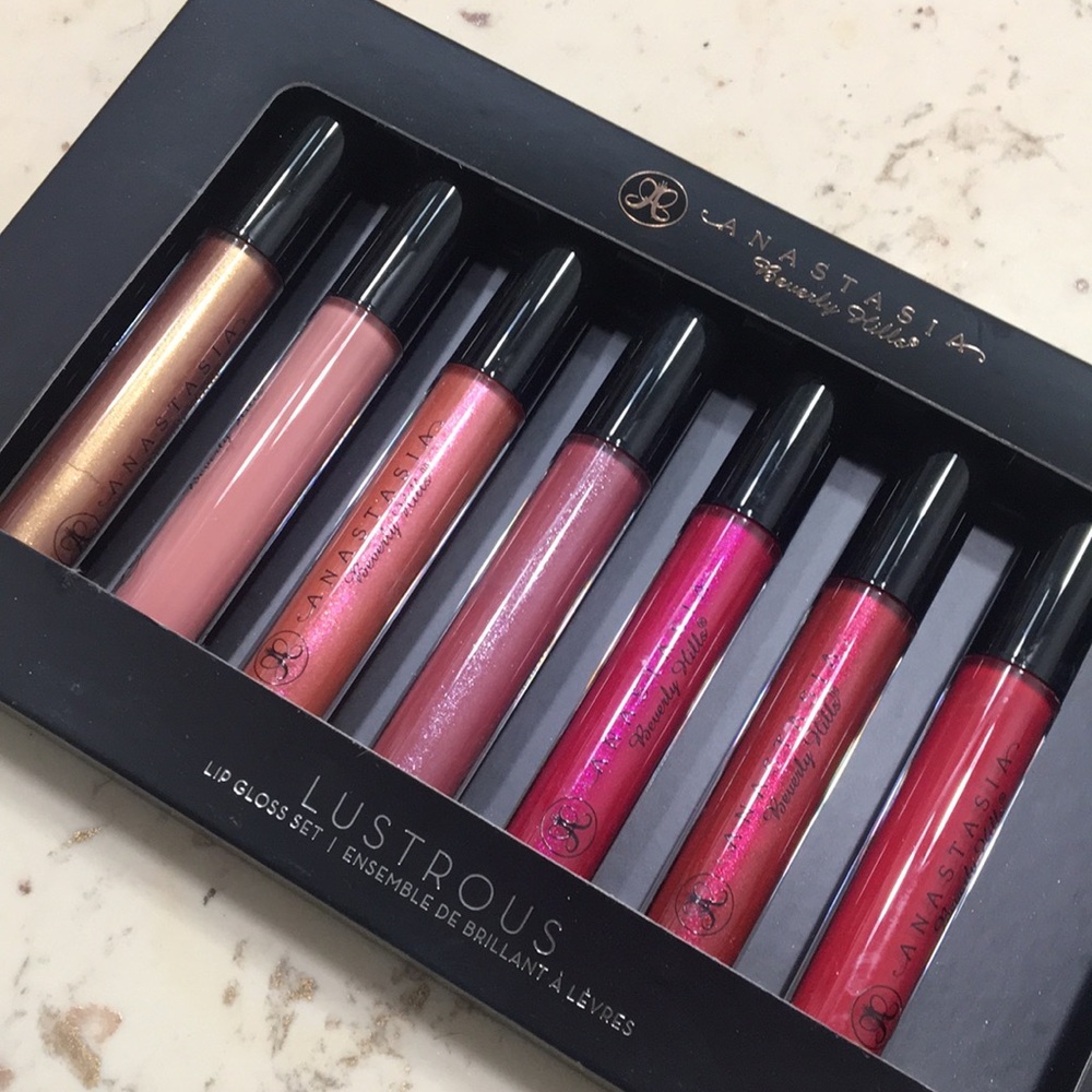 7pc Anastasia Lip Gloss Set