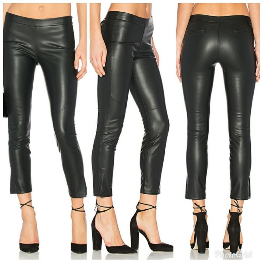 David Lerner Blake Vegan Cropped Leggings