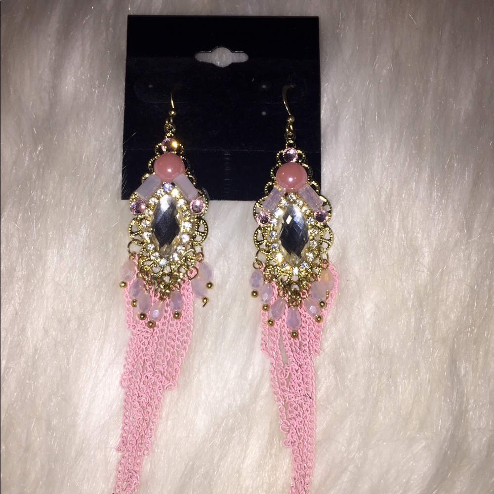Pink & gold fancy style