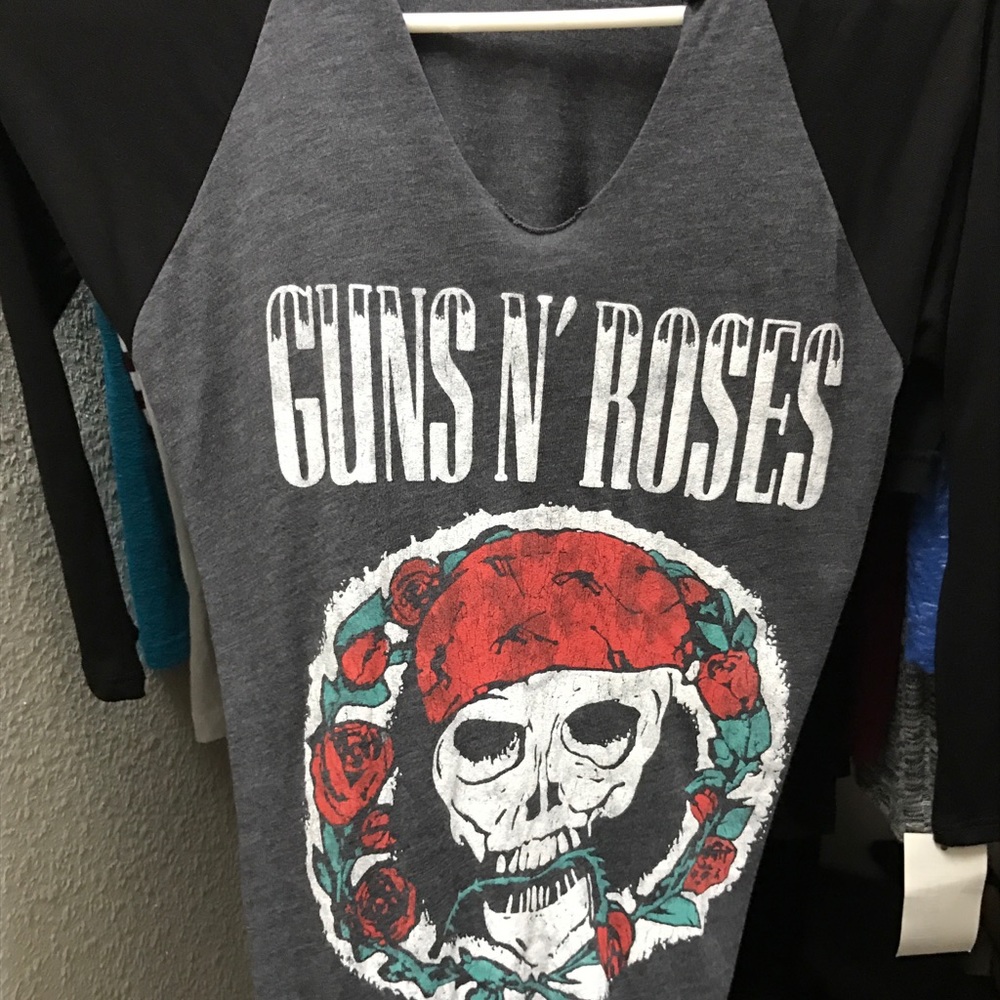 Guns & Roses Baseball Tee