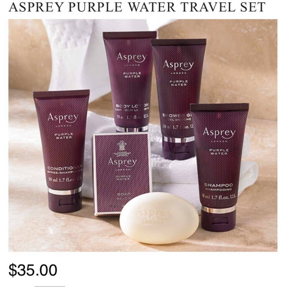 AMAZING-Ritz Carlton Asprey Purple Waters Gift Set