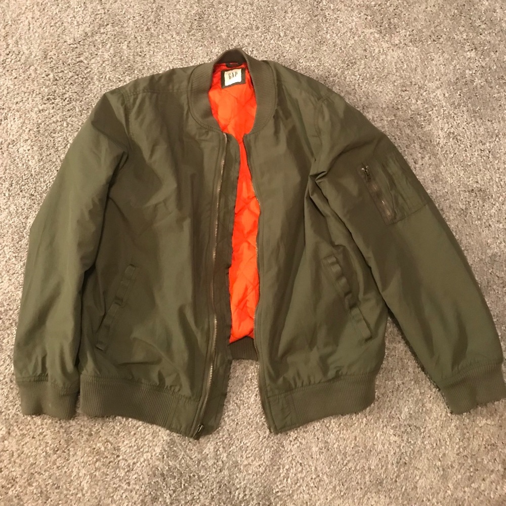 REALLY NICE GAP BOMBER/VARSITY JACKET