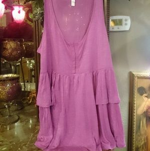 Light weight lilac color tunic