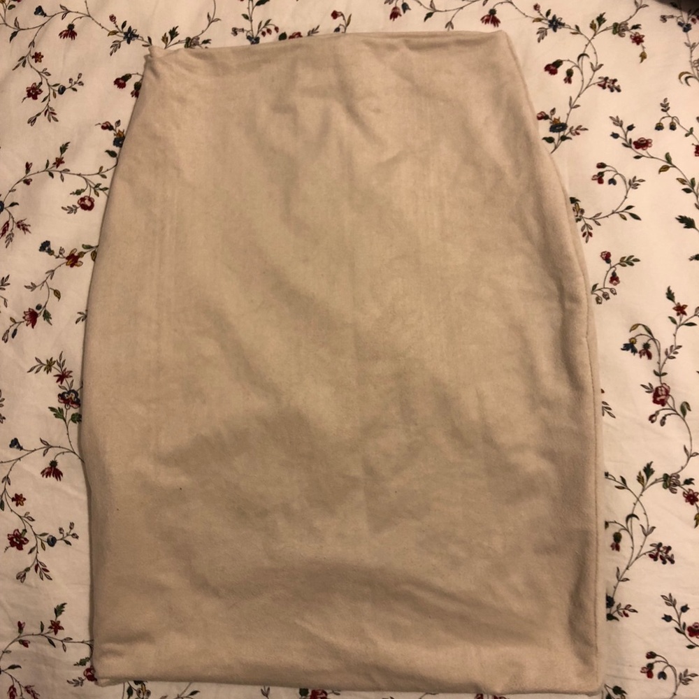 Boomboom the label nude tan skirt