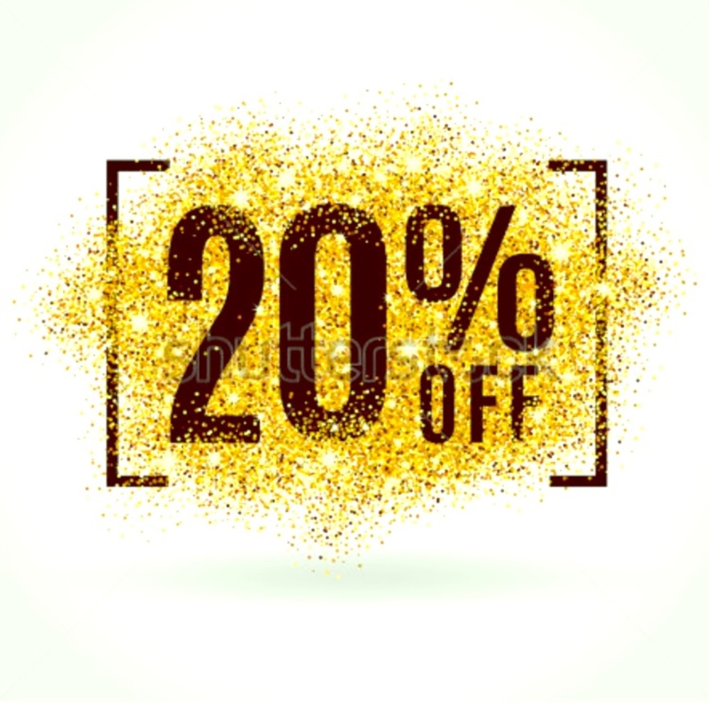 20% off of bundles of 3 or more items