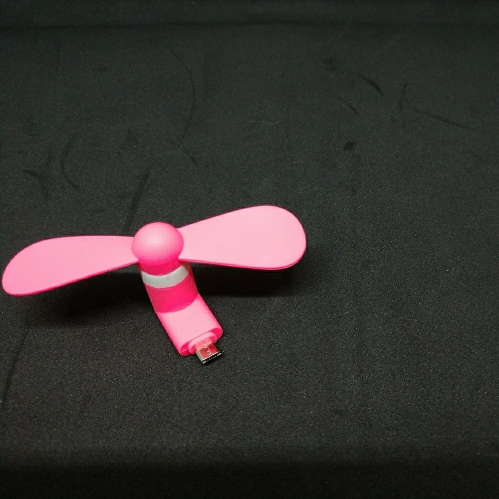 Micro USB fan for phone free bundled