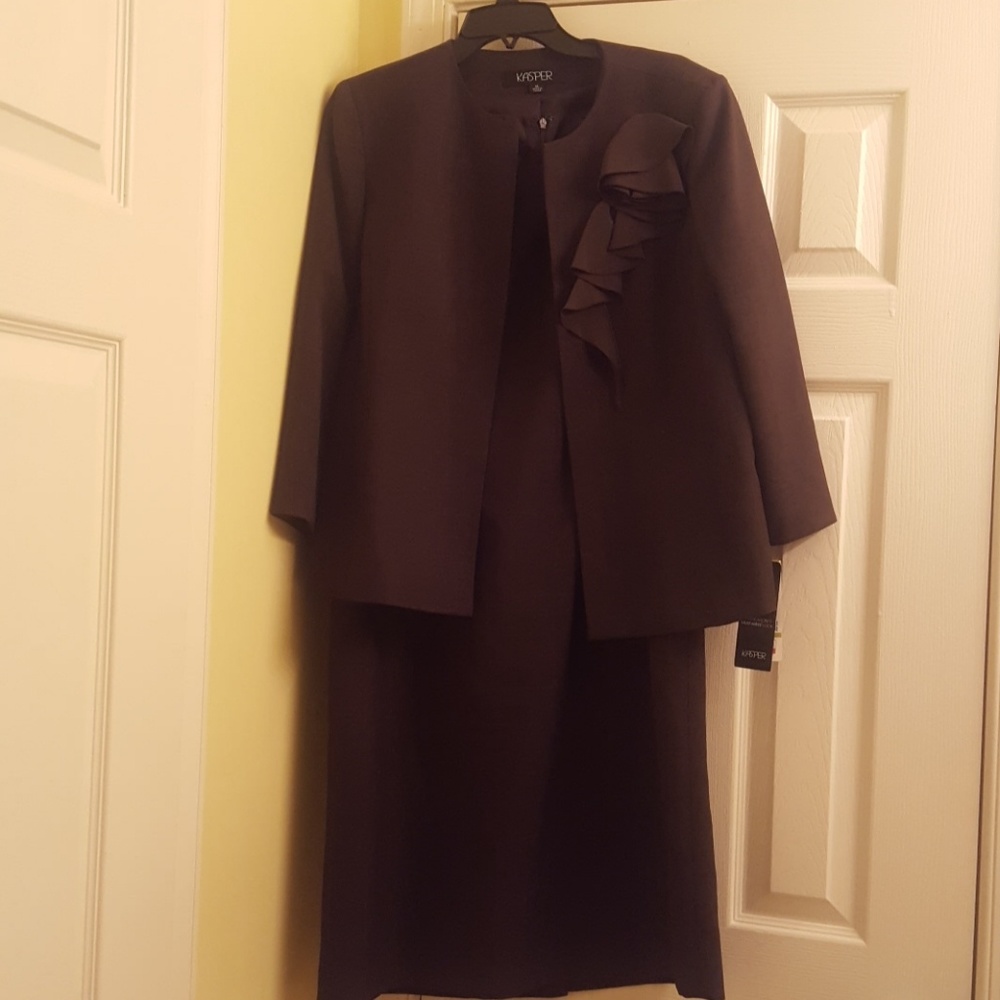 Kasper two-piece jacket dress